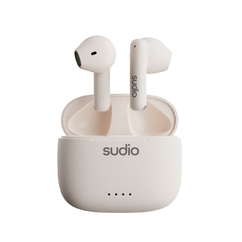 Sudio A1 Wireless Earbuds Snow